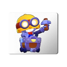Brawl Stars Brawlers Carl Baskılı Mouse Pad Mousepad Baskılı Mousepad Mouse Pad