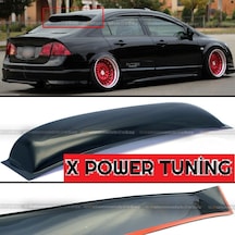 Honda Civic 2006.2007 Fd6 Plastik Spoon Cam Üstü Spoyler