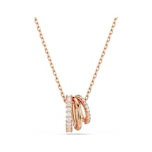 5701494 Swarovski Kolye Hyperbola:pend 3 Row Whıte/ros Çok Renkli