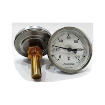 Pakkens Termometre Nw 63 Arka Bağlantı 120 C 5 Cm