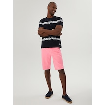 Regular Fit Erkek Şort Pembe