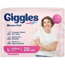 Giggles Kadın Mesane Pedi Large 20 Li