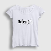Presmono Kadın Behemoth T-shirt Beyaz