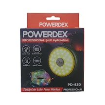 Pd-830 10 Metre Led Kablo 8 Modlu Lüx Işıldak Siyah Yeşil Sarı Kırmızı