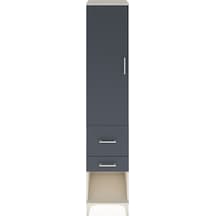 Hyperion Dolap 3 Raflı 2 Çekmeceli Tek Kapaklı 44x44x221 Aytaşı-antrasit Aytası Hyperion Dolap 3 Raflı 2 Çekmeceli Tek Kapaklı 44x44x221 Aytaşı-antrasit Aytası