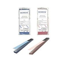 Turnusol Ph Kağıdı 100 Test Stribi Mavi + Kırmızı 2 x 100'lü