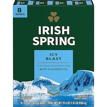 Irish Spring Icy Blast Katı Sabun 8 x 106 G