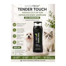 Showtech Tender Touch 20:1 Konsantre Köpek Ve Kediler İçin Hassas Ciltli Şampuan 300 Ml