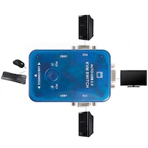 Artes Auto Kvm Swıtch 2 Port Ps2 Girişlidir.