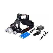 Şarjlı 3 Başlıklı Kafa Lambası Güçlü Led Işık Yüksek Performans Wt-256 Hmngoxxtptprp