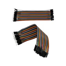 Jumper Kablo Dişi-erkek 20cm 40'lı Arduino Uyumlu