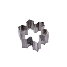 Kek Kurabiye ve Pasta Kalıbı Metal Şekilli Kar Tanesi Büyük 8 CM