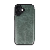 Apple İphone 16 Plus Kılıf Flip Cover - Koyu Yeşil 0.2M-Çok Renkli