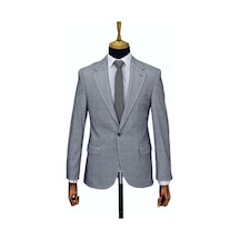 Erkek Tek Spor Ceket Çift Yırtmaçlı Bgl-st03982 Lacivert