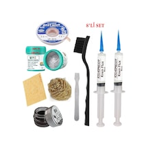 Best Krem Lehim 183 C 50gr Havya Uc Temizleyici Flux Lehim Toplama Cp-3015 Lehim Emme Teli Spatula Seti Tk05