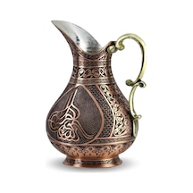 Sultan Tuğralı Eskitme Keski Osmanlı Bakır Sürahi