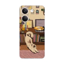 Poco X8 Pro Uyumlu Nostaljik Köpek Tasarımlı Baskılı Silikon Kılıf Renkli