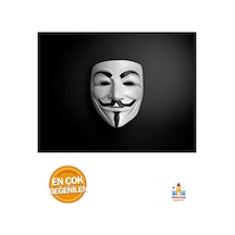 Vandetta Maskesi - V For Vendetta Plastik İpli Maske Diğer