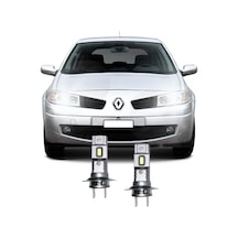 Megane 2 Led Xenon Kısa Far Ampulü Mini Led 2'li Set H7