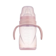 Yumuşak Uçlu Kulplu Antikolik Alıştırma Bardağı 9+ Ay 270 Ml Pembe 4 Adet Çok Renkli