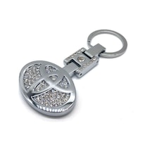Toyota Uyumlu Taşlı Metal Oto Anahtarlık Car Keychain Auto Stone Keychai