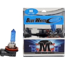 T.m.t 12v H8 Ampul 35w 8000k Beyaz Işık Korea 2 Ad