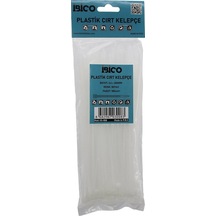 Beyaz 3.6x200mm Plastik Cırt Kelepçe 100pcs 5468