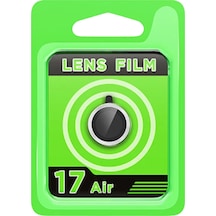 İphone 17 Air Raze Metal Kamera Lens - Gümüş