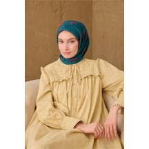 Silk Home Soft Eşarp 73099-16 Yeşil, Petrol Mavi, Fuşya