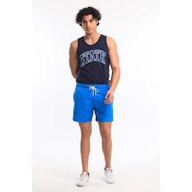 Superfly Swimshort Erkek Mavi Şort 21678-07 Siyah