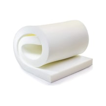 Ak Tradıng Co. Profesyonel 5,08 Cm Kalınlık, 45,72 Cm Genişlik X 182,88 Cm Uzun Normal Yoğunluk Döşeme Köpüğü, Beyaz