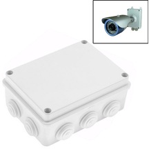 Sones Güvenlik Gözetleme Kameraları Plastik Su Geçirmez Güç Kaynağı Kutusu, Boyut: 15cm X 11cm X 7cm Beyaz
