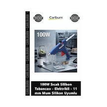 Özel Üretim Profesyonel Hızlı 100w Sıcak Silikon Tabancası Elektrikli 11 Mm Mum Silikon Uyumlu