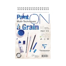 Clairefontaine Paint-On A Grain Çizim Bloğu A5 200 G 20 Yaprak