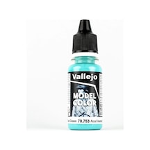17 Ml. 068 Light Blue Green Model Color Serisi Maket Boyası, Vallejo 70753 Standart
