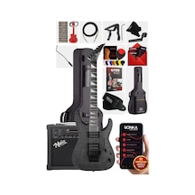 Maxword Grade-25amp Gray Rosewood Yüksek Kalite Floyde Rose 25w Amfili Elektro Gitar