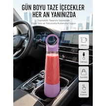 Zindeliklı Yaşam İçin 400 Ml Taşınabilir Blender Çokrenkli