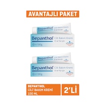 Bepanthol Cilt Bakım Kremi 2x100 Ml
