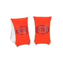 İntex Turuncu Kolluk 30x15 Cm 6-12 Yaş Havuz Deniz Şişme Kare Kolluk Bü Turuncu