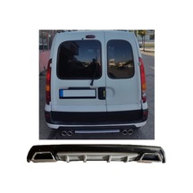 Renault Kango 1 Uyumlu Body Kit Difüzör 2 Çıkış Kare Gri Model 3