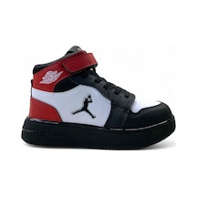 Cool Haykat Çocuk Bilekli Sneaker Siyah/kırmızı