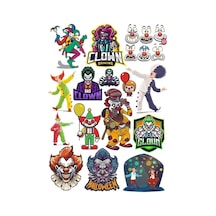 Paylanço Joker Sticker Ser 19 Parça Telefon, Tablet, Defter, Laptop Sticker