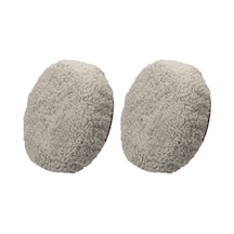 Dofolink Hobot 168/188 Pencere Temizleyici Robotu İçin Yıkama Uygun Mikrofiber Mop Bezi - Gri, 2 Adet