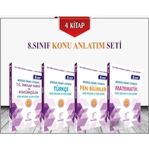 Karekök Yayınları 8.Sınıf Lgs Konu Anlatımlı Set 4 Kitap