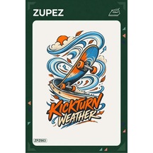 Zpz663 Kickturn Weather Ütüyle Uygulanabilir Transfer Baskı - 911529806