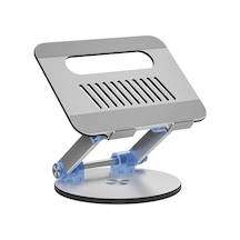 Taşınabilir Katlanabilir Folding Alüminyum Dizüstü Bilgisayar Notebook Stand Alüminyum Ayarlanabilir Açı Ve Katlanabilir Portatif Rahat Kullanım 11 İnç 17 İnç Laptop Stant S4 1