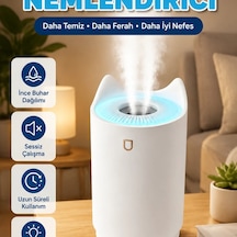 Ultrasonik Hava Nemlendirici Ve Aroma Difüzör 7 Renk Led Gece Lambası