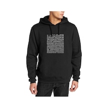 14 Mart Dünya Pi Günü Pi Baskılı Siyah Erkek Sweatshirt