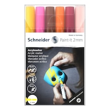 Schneider 310 Paint-It 2 Mm 6'Lı Akrilik Marker Kalem Set-3120197