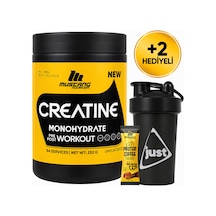 Mustang Nutrition Creatine Monohydrate Kreatin 252 Gr 84 Servis + Shaker + Protein Kahve Hediyeli Aromasız